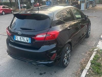 Usata Ford Fiesta ST-Line 120 CV (88 kW) 2017 Nero Berlina