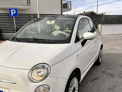 Usata Fiat 500 95 CV (69 kW) 2011 Bianco Utilitaria