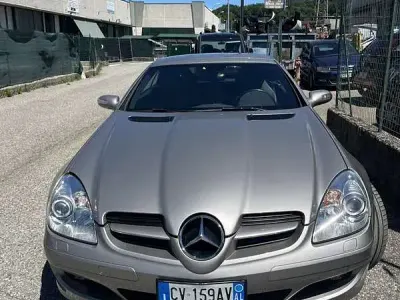 Usata Mercedes SLK200 163 CV (119 kW) 2005 Beige Cabrio