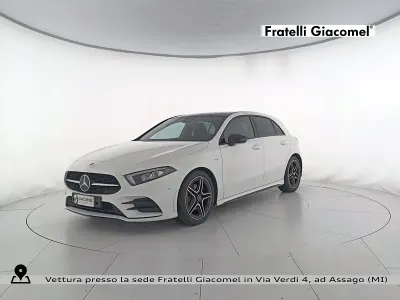 Usata Mercedes A200 Premium 163 CV (119 kW) 2021 Bianco Berlina