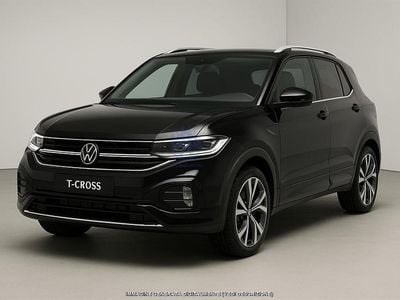 Usata VW T-Cross R-line 116 CV (85 kW) 2024 Nero SUV