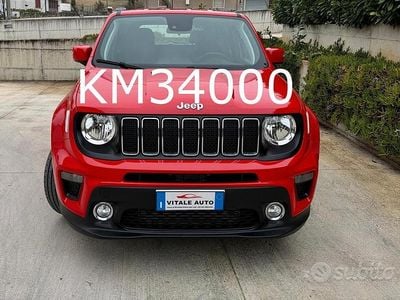 Usata Jeep Renegade Longitude 130 CV (95 kW) 2020 Rosso SUV