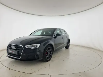 Usata Audi A3 Business 116 CV (85 kW) 2018 Nero Berlina