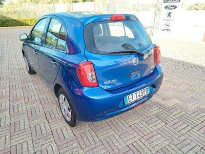 Usata Nissan Micra Acenta 80 CV (58 kW) 2014 Blu Utilitaria