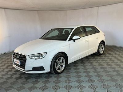 Usata Audi A3 150 CV (110 kW) 2018 Bianco Berlina