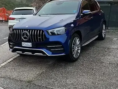 Usata Mercedes GLE300 Premium Plus 245 CV (180 kW) 2021 Blu SUV