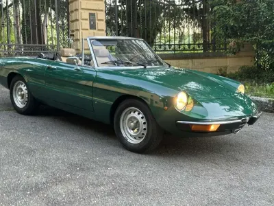 Usata Alfa Romeo Spider 103 CV (75 kW) 1979 Verde Cabrio