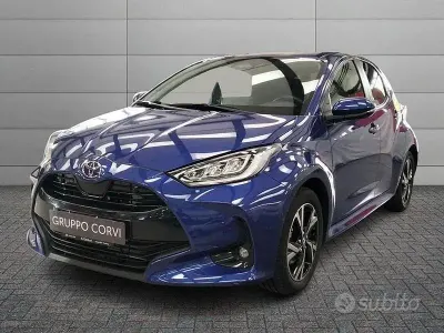 Usata Toyota Yaris Hybrid Trend 116 CV (85 kW) 2025 Blu Berlina