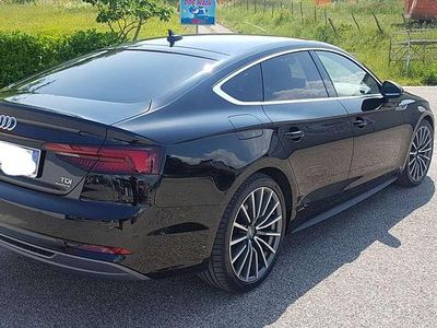 Usata Audi A5 Sportback S-Line 190 CV (139 kW) 2018 Nero Utilitaria