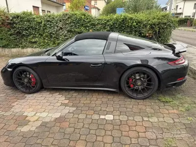 Usata Porsche 991 450 CV (330 kW) 2018 Nero Cabrio