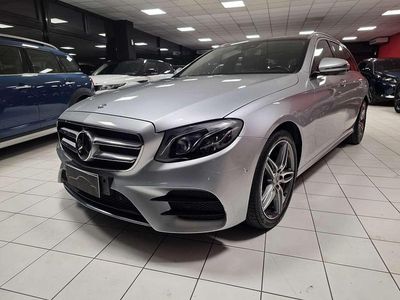 Usata Mercedes E220 Premium Plus 194 CV (142 kW) 2019 Argento Station wagon