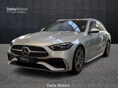 Grigio chiaro metallizzato Usata 2021 Mercedes C220 Premium Station wagon | 26.900 € (Buon prezzo)