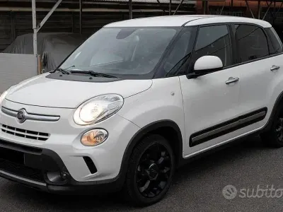 Usata Fiat 500L Trekking 85 CV (62 kW) 2016 Bianco Monovolume