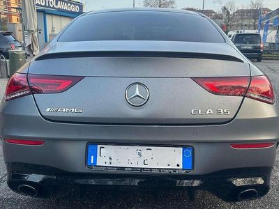 Usata Mercedes CLA35 AMG AMG 306 CV (225 kW) 2020 Grigio Coupé