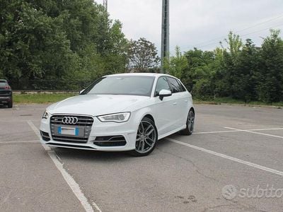 Usata Audi S3 Comfort 300 CV (220 kW) 2013 Bianco Berlina
