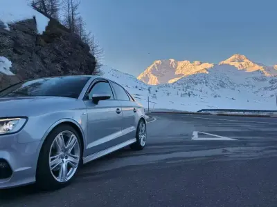 Usata Audi A3 S-Line 150 CV (110 kW) 2014 Grigio Berlina