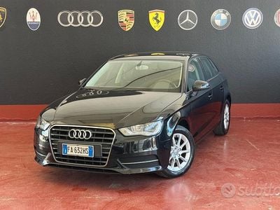 Usata Audi A3 Ambition 105 CV (77 kW) 2013 Nero Berlina