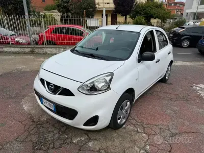 Usata Nissan Micra Visia 80 CV (58 kW) 2017 Bianco Utilitaria