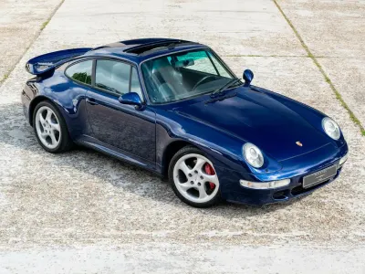 Usata Porsche 911 Turbo 408 CV (300 kW) 1995 Blu Coupé