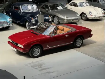 Usata Peugeot 504 105 CV (77 kW) 1981 Rosso Cabrio
