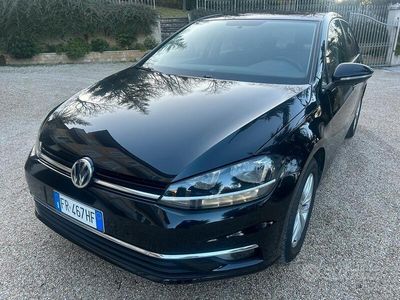 Usata VW Golf VII 116 CV (85 kW) 2018 Nero Utilitaria
