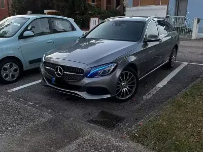 Usata Mercedes C220 170 CV (125 kW) 2015 Grigio Station wagon