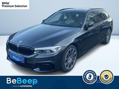 Usata BMW 530 M Sport 265 CV (194 kW) 2018 Blu metallizzato Station wagon