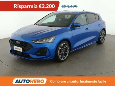 Usata Ford Focus ST-Line X 155 CV (114 kW) 2023 Blu/azzurro Berlina