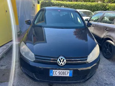 Gebraucht VW Golf VI Comfortline 105 PS (77 kW) 2009 Schwarz Kleinwagen