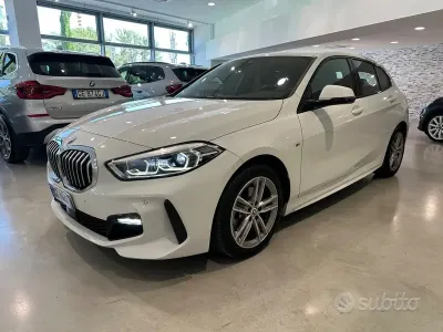 Usata BMW 116 M Sport 116 CV (85 kW) 2022 Bianco Utilitaria