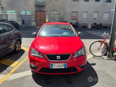 Usata Seat Ibiza CONNECT 75 CV (55 kW) 2016 Rosso Berlina