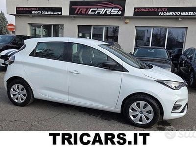 Usata Renault Zoe Life 80 kW (109 CV) 2020 Bianco Utilitaria