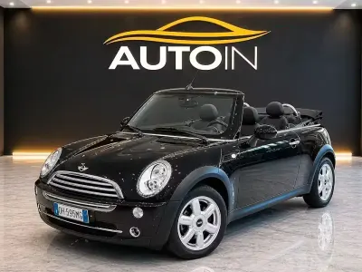 Käytetty Mini One Cabriolet 90 HP (66 kW) 2008 Musta Avoauto