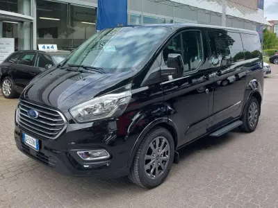 Occasion Ford Tourneo Custom Titanium 185 PK (136 kW) 2021 Zwart Van