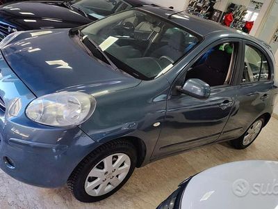 Usata Nissan Micra Acenta 80 CV (58 kW) 2011 Grigio Berlina