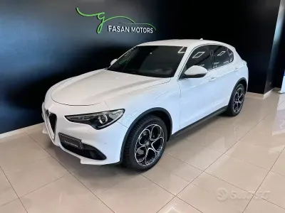 Usata Alfa Romeo Stelvio Executive 210 CV (154 kW) 2019 Bianco SUV