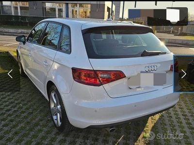 Usata Audi A3 2015 Bianco Berlina