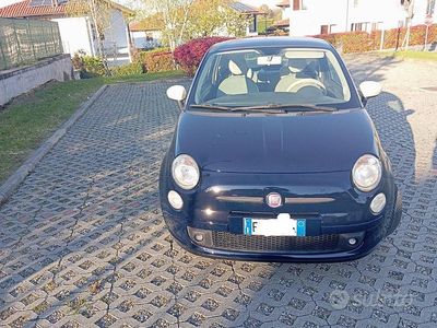 Usado Fiat 500 85 CV (62 kW) 2011 Azul Berlina