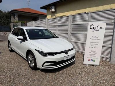 Usata VW Golf VIII Life 110 CV (80 kW) 2021 Bianco Berlina