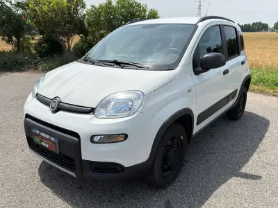 Usata Fiat Panda 4x4 S 86 CV (63 kW) 2019 Bianco Utilitaria