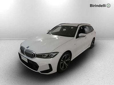 Usata BMW 320 M Sport 190 CV (139 kW) 2022 Alpin white pastello Station wagon