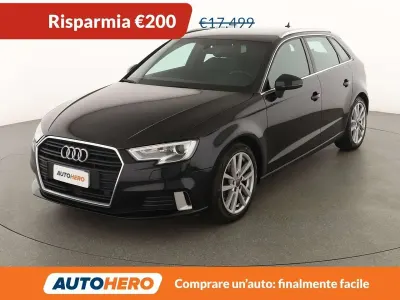 Usata Audi A3 Sport 116 CV (85 kW) 2019 Nero Berlina