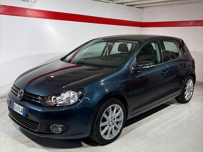 Usata VW Golf VI Highline 122 CV (89 kW) 2010 Blu Utilitaria