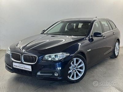Usata BMW 520 190 CV (139 kW) 2017 Blu Station wagon