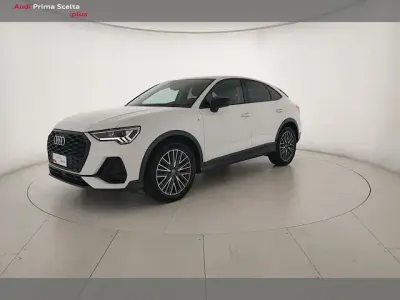 Usata Audi Q3 Sportback S-Line 150 CV (110 kW) 2019 Bianco ibis SUV