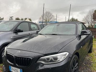 Usata BMW 220 2016 Nero Cabrio