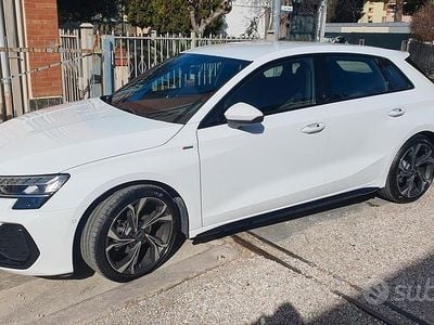 Usata Audi A3 S-Line 150 CV (110 kW) 2025 Bianco Berlina