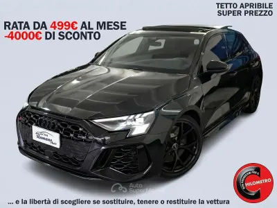 Usata Audi RS3 Ambiente 405 CV (297 kW) 2024 Nero Berlina