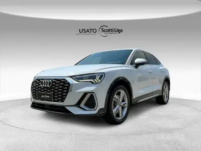 Usata Audi Q3 Sportback S-Line 190 CV (139 kW) 2020 Bianco SUV