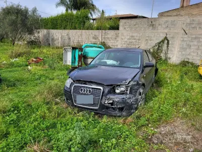 Usado Audi A3 105 CV (77 kW) 2005 Negro Utilitario